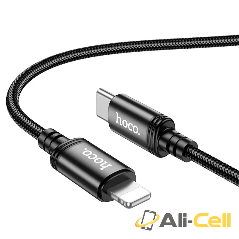 Cable Type-C to iP “X91 Radiance” PD 20W fast charge (X91 Pd Tc Ltn Black, 3m) — 5
