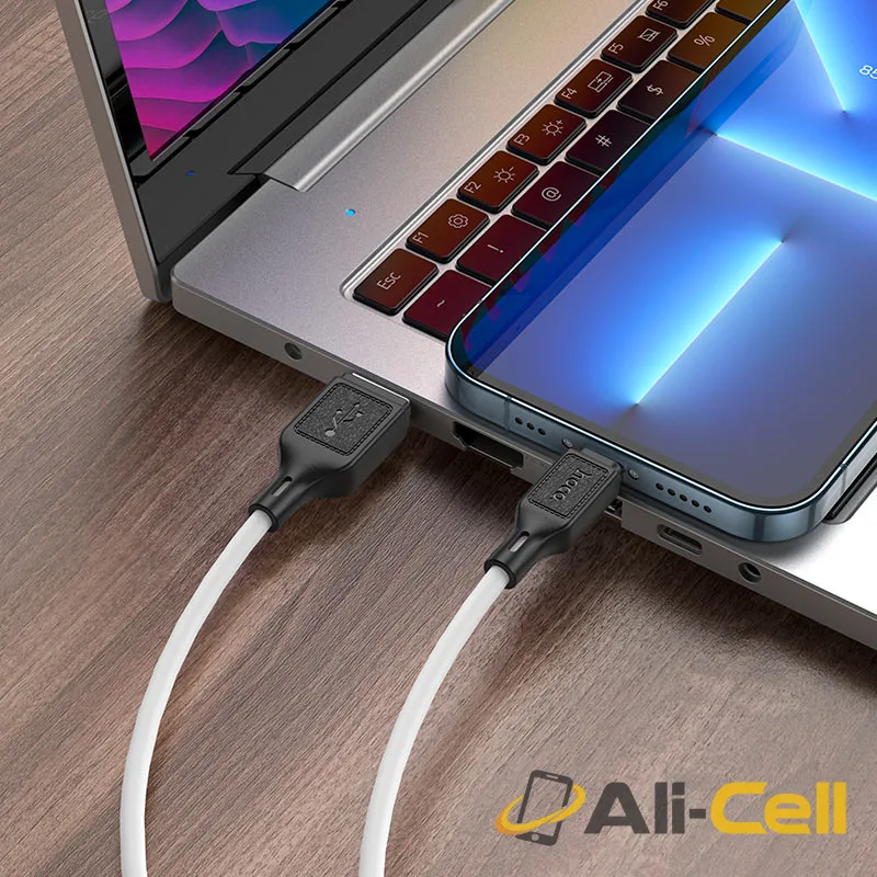 Cable USB to iP “X90 Cool” (X90 Usb Ltn White, 1.0m) — 8