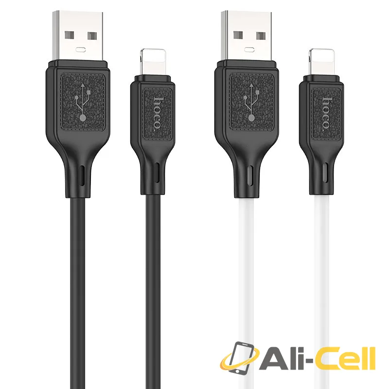Cable USB to iP “X90 Cool” (X90 Usb Ltn Black, 1.0m) — 6