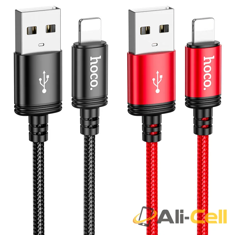 Cable USB to iP “X89 Wind” (X89 Usb Ltn Black, 1.0m) — 6