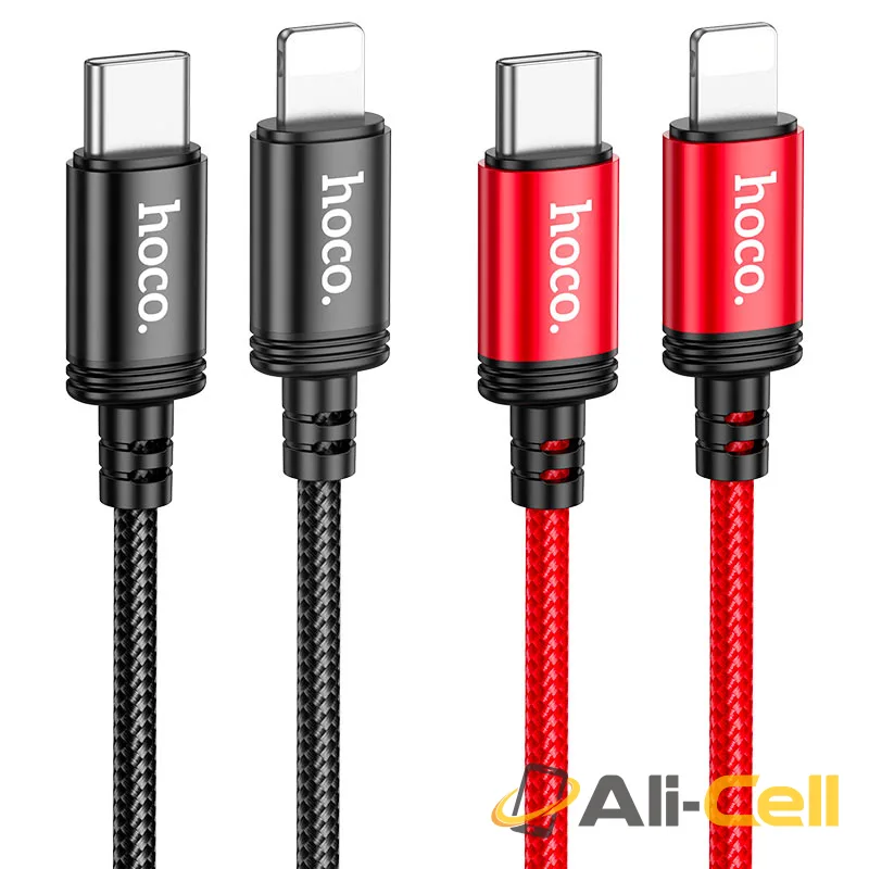 Cable Type-C to iP “X89 Wind” PD fast charge (X89 Pd Tc Ltn Black, 1.0m) — 6