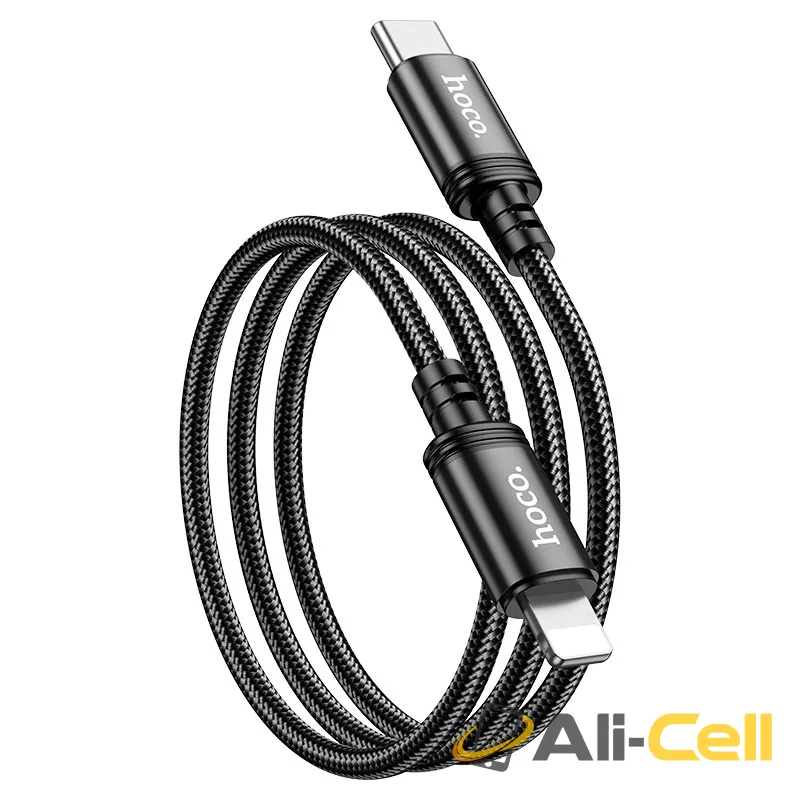 Cable Type-C to iP “X89 Wind” PD fast charge (X89 Pd Tc Ltn Red, 1.0m) — 5