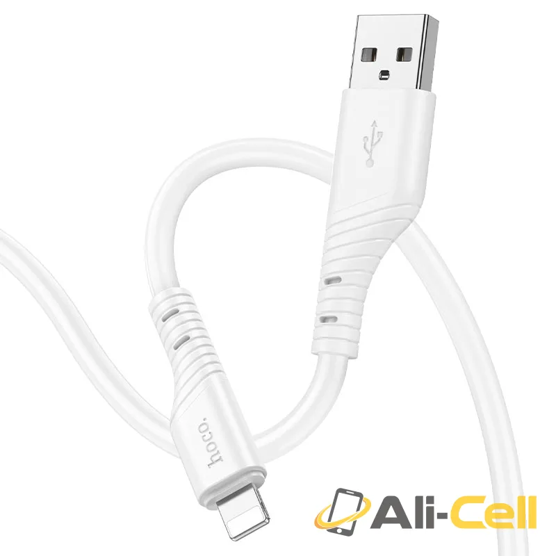 Cable USB to iP “X97 Crystal color” (X97 Usb Ltn Light Blue, 1.0m) — 4