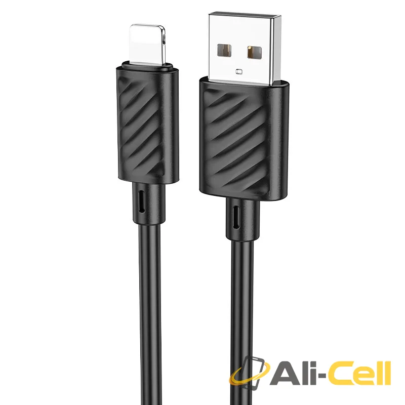 Cable USB to iP “X88 Gratified” (X88 Usb Ltn Black, 1.0m)