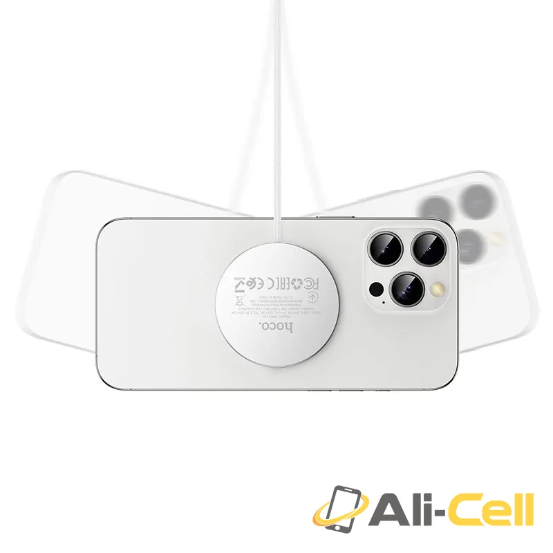 Wireless charger “CW63 Pro Fast” 25W Qi2.2 (Cw63 Pro White) — 5