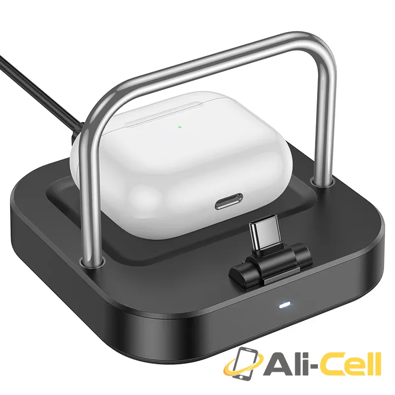 Wireless charger “CQ16B Astute” 2-in-1 (Cq16b Milky White) — 4