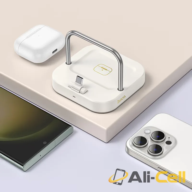 Wireless charger “CQ16B Astute” 2-in-1 (Cq16b Milky White) — 8