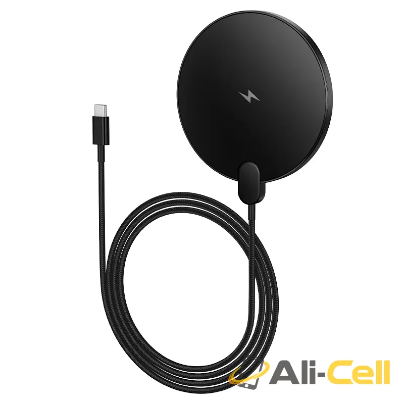 Wireless charger “CW62 Peak” 15W (Cw62 Black) — 5