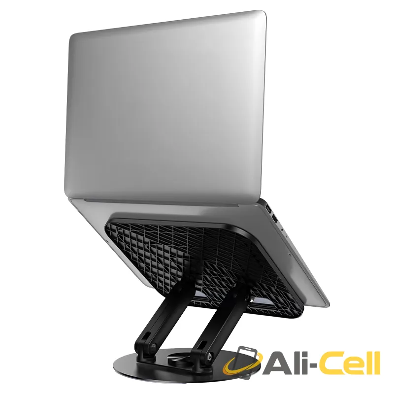 Tabletop holder “HD14 Hope” rotating laptop stand (Hd14 Black) — 4