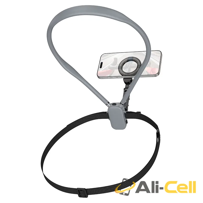 Neck-hanging holder “K31 Campo” magnetic (K31 Black Grey) — 3