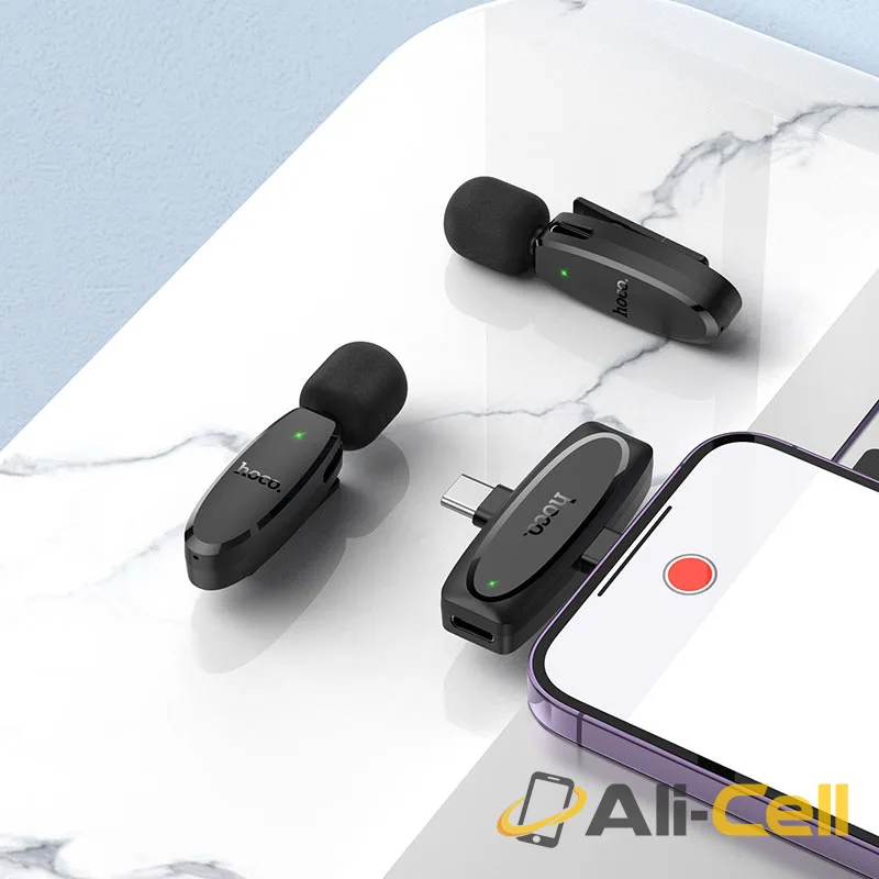 Wireless microphones “L15 Crystal” iP+Type-C ver. (L15 Ip Tc Black) — 6
