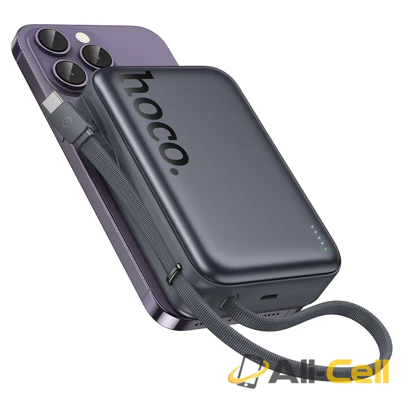 Power bank “Q44A Origen” PD45W wireless charging 20000mAh (Q44a Metal Grey) — 3