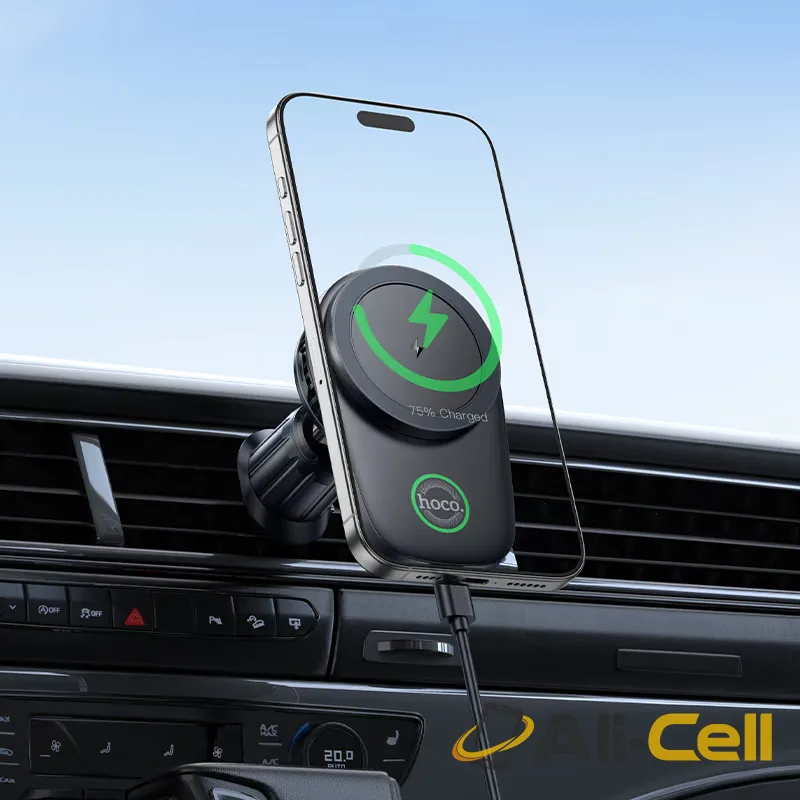 Car wireless charger “HW36” for air outlet (Hw36 Black) — 8