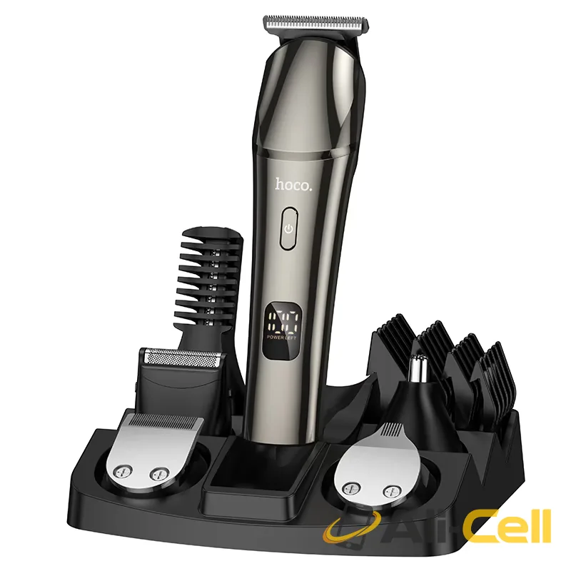Electric hair clipper “HP26” set (Hp26 Metal Grey) — 2