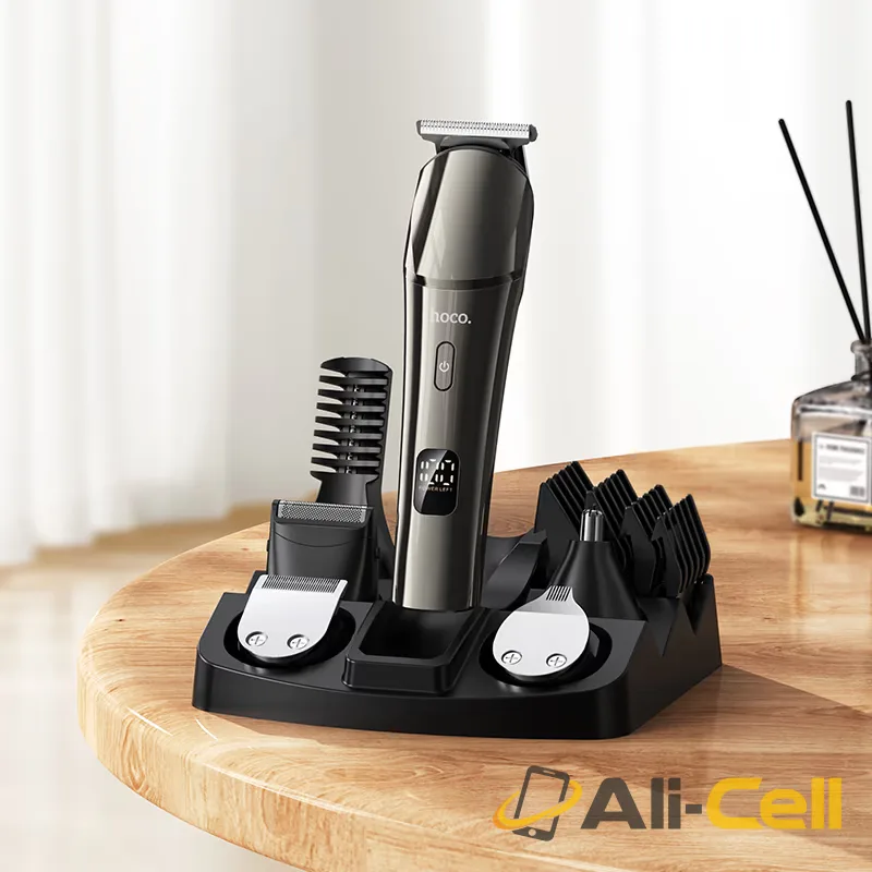 Electric hair clipper “HP26” set (Hp26 Metal Grey) — 8