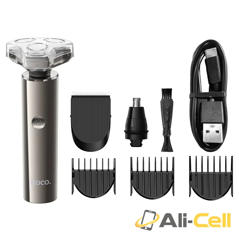 Electric grooming & shaving set “HP36” 3-in-1 (Hp36 Metal Grey) — 5