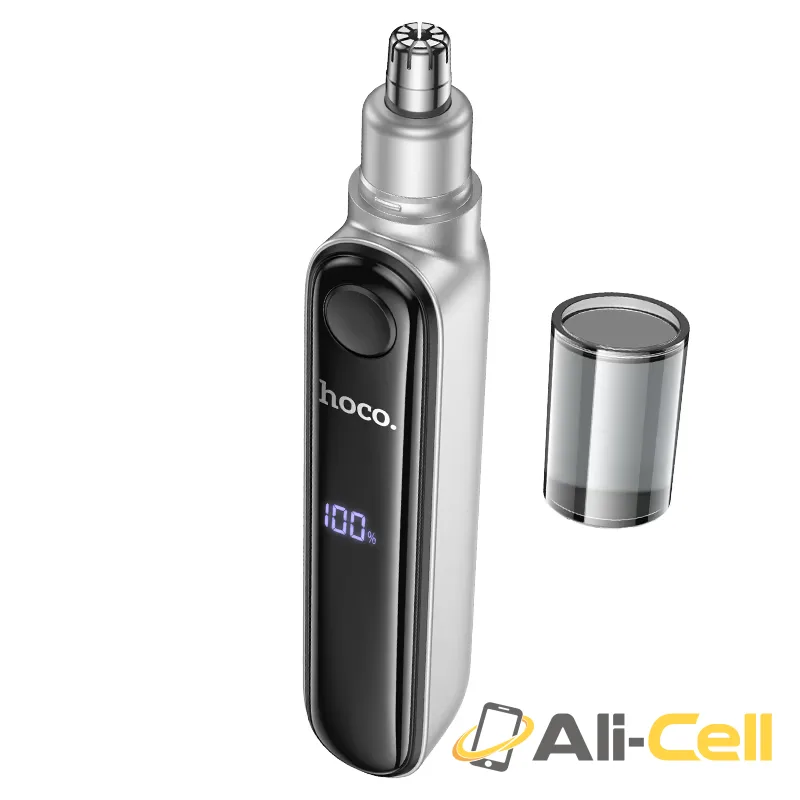 Electric nose hair trimmer “HP33” (Hp33 Metal Grey) — 2