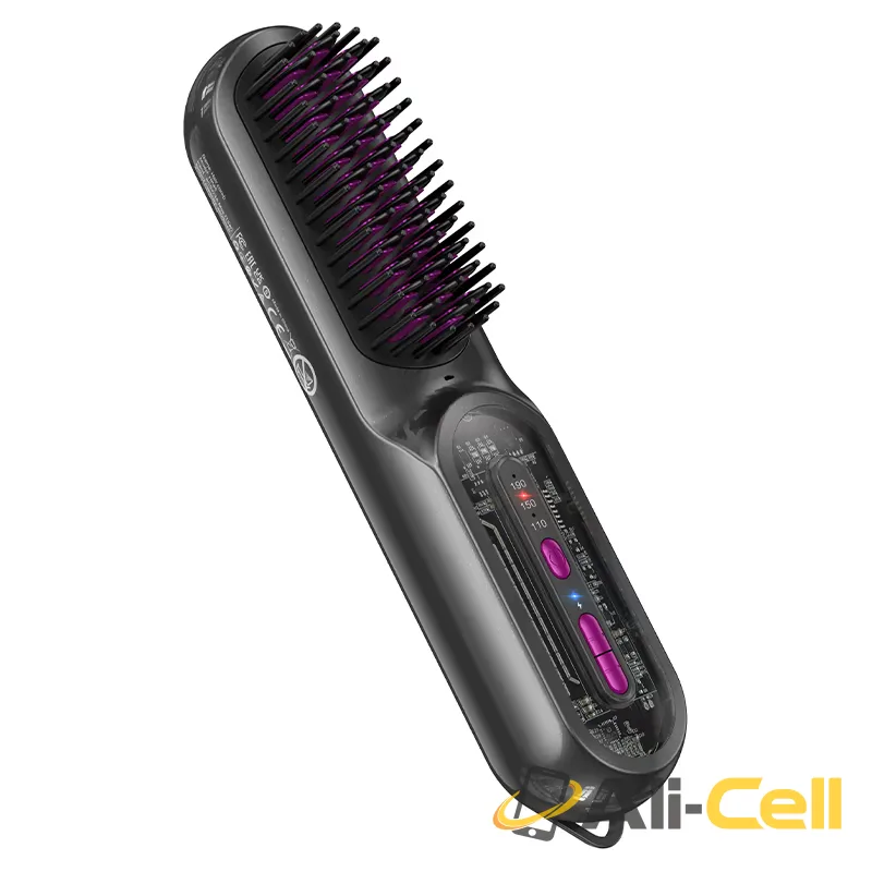 Electric hair straightening comb “HP45” (Hp45 Grey)
