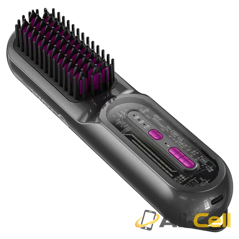 Electric hair straightening comb “HP45” (Hp45 Grey) — 3