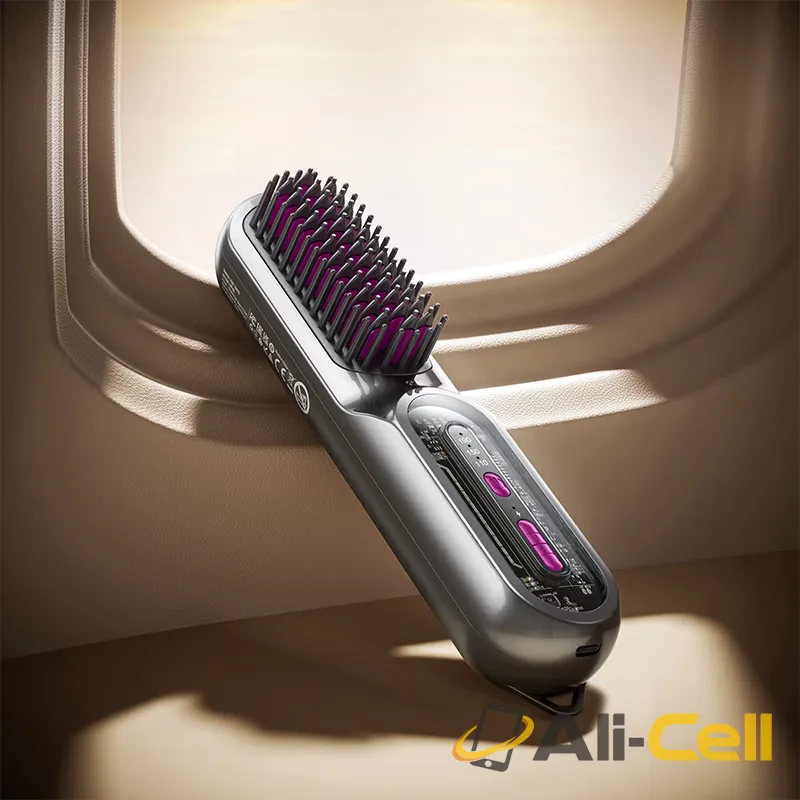 Electric hair straightening comb “HP45” (Hp45 Grey) — 8
