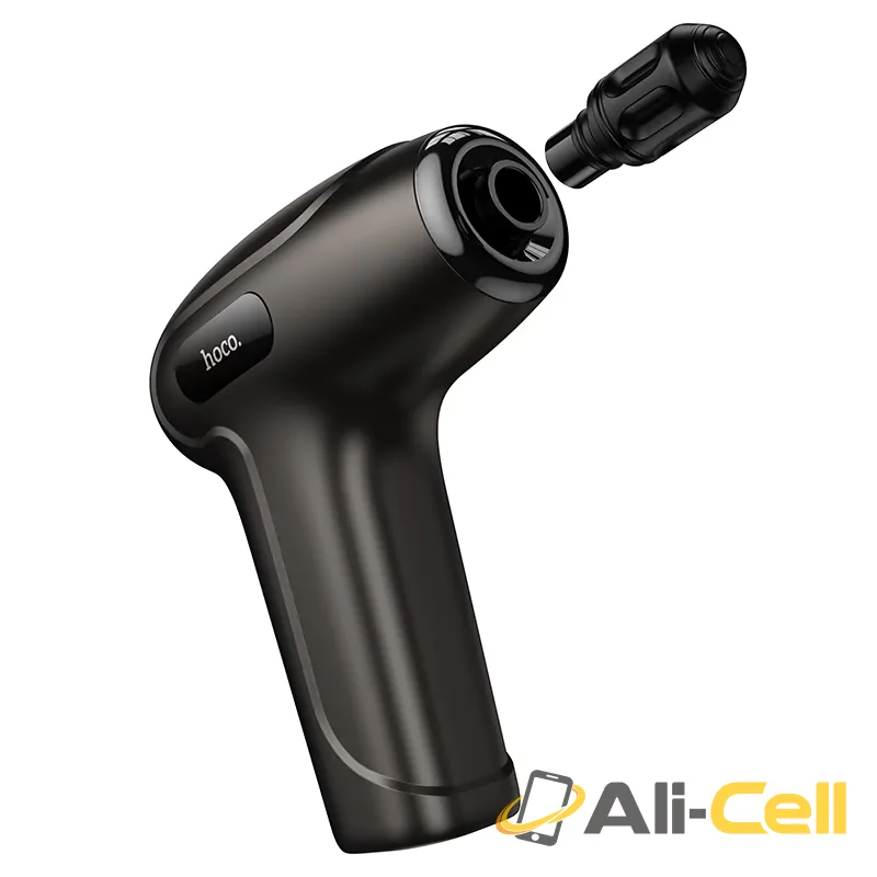 Handheld percussion massager “HP51” (Hp51 Metal Grey) — 3