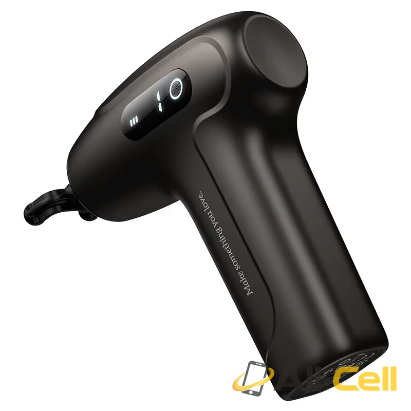 Handheld percussion massager “HP51” (Hp51 Metal Grey) — 4