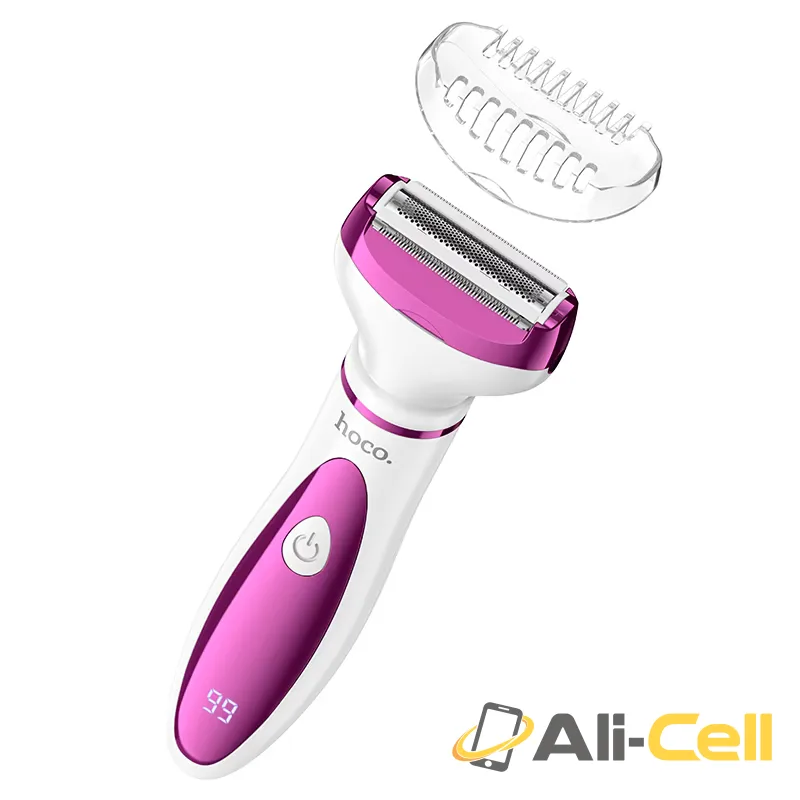 Electric women’s shaver & trimmer “HP80” (Hp80 Rose Red) — 3