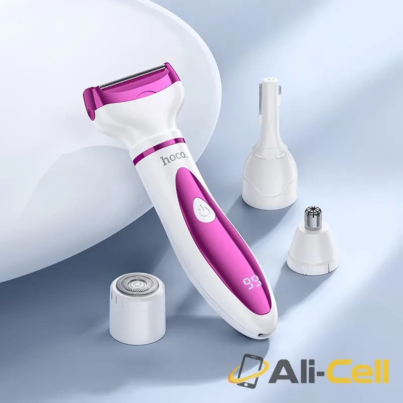 Electric women’s shaver & trimmer “HP80” (Hp80 Rose Red) — 8