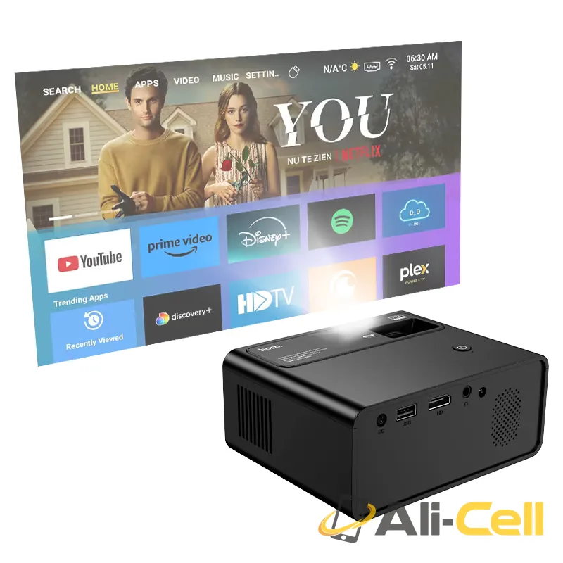 Projector “DT6” 720p screen mirroring ver. (Dt6 Black, EU) — 4