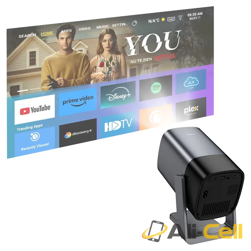 Projector “DT7” 1080p Android ver. (Dt7 Metal Grey, EU) — 4