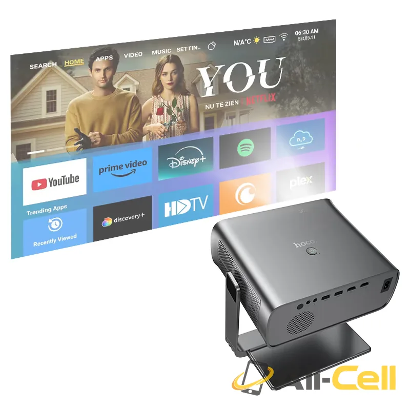 Projector “DT5” 1080p Android ver. (Dt5 Metal Grey, EU) — 5
