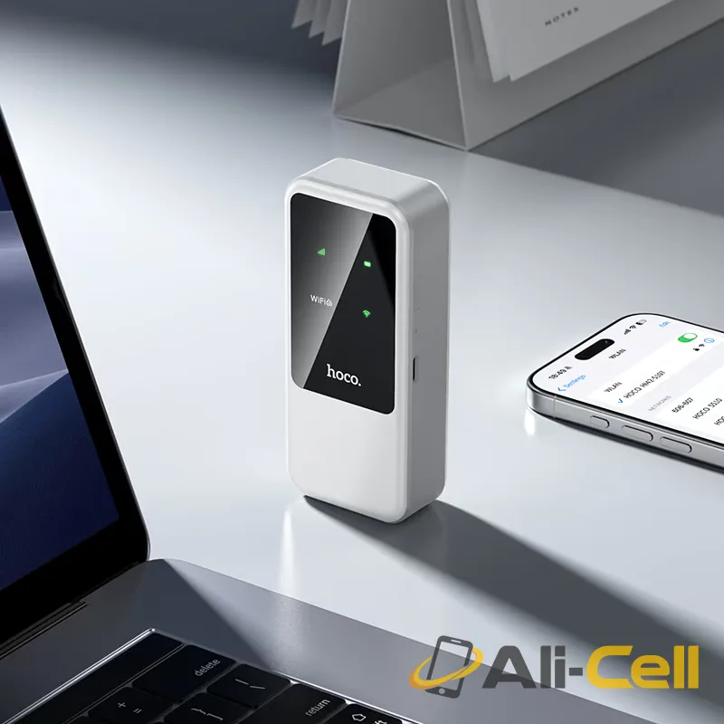 Portable Wi-Fi 6 sim router “HI42” 4G 8hrs (Hi42 White) — 7
