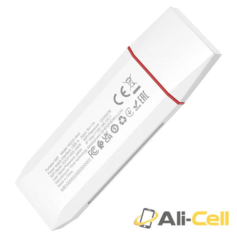 Portable Wi-Fi 6 sim USB router “HI43” 4G (Hi43 White) — 6
