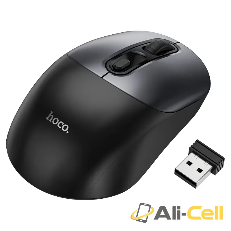 Wireless mouse “GM28” 2.4G (Gm28 Black Metal Grey)