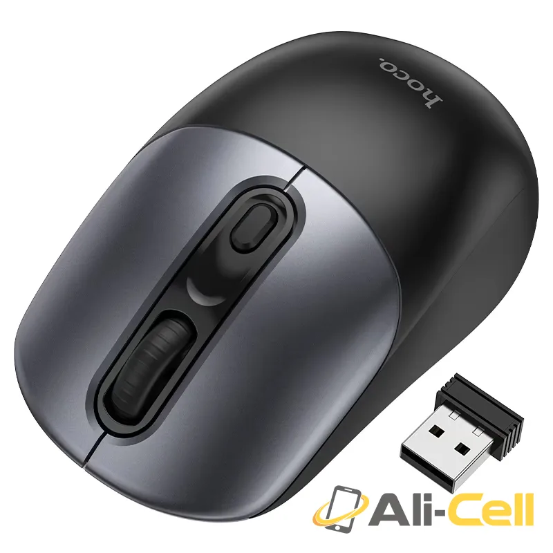 Wireless mouse “GM28” 2.4G (Gm28 White Grey) — 2