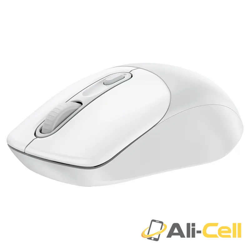 Wireless mouse “GM28” 2.4G (Gm28 White Grey) — 3