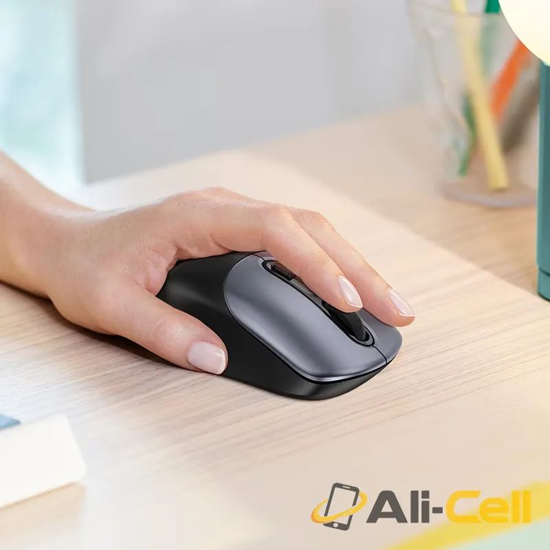 Wireless mouse “GM28” 2.4G (Gm28 White Grey) — 6