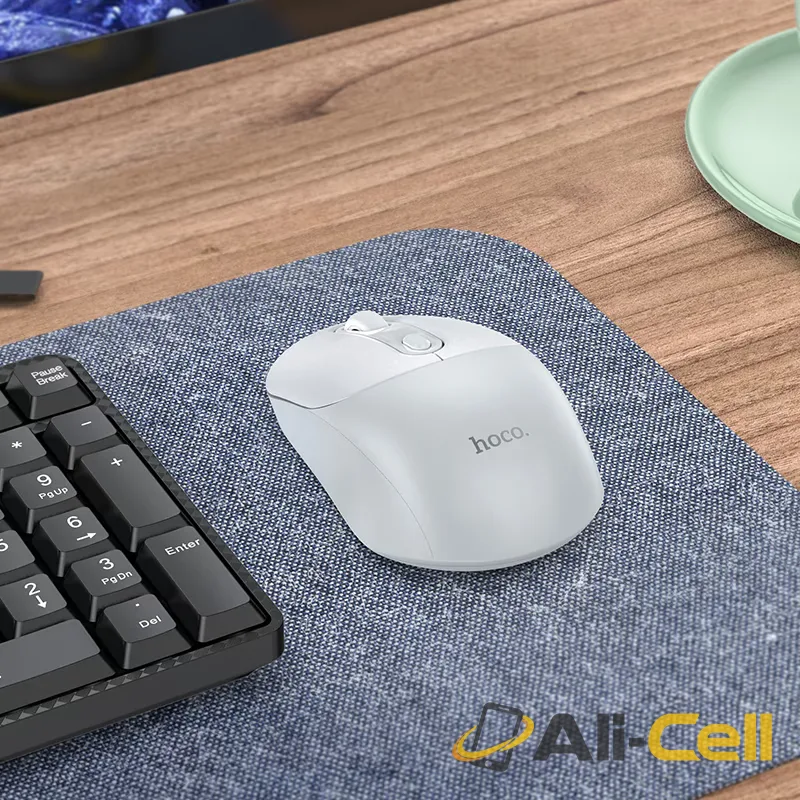 Wireless mouse “GM28” 2.4G (Gm28 White Grey) — 7