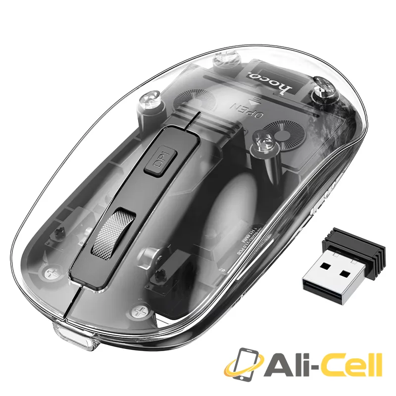 Wireless mouse “GM29 Mysterious” 2.4G / BT (Gm29 Dark Night Black)