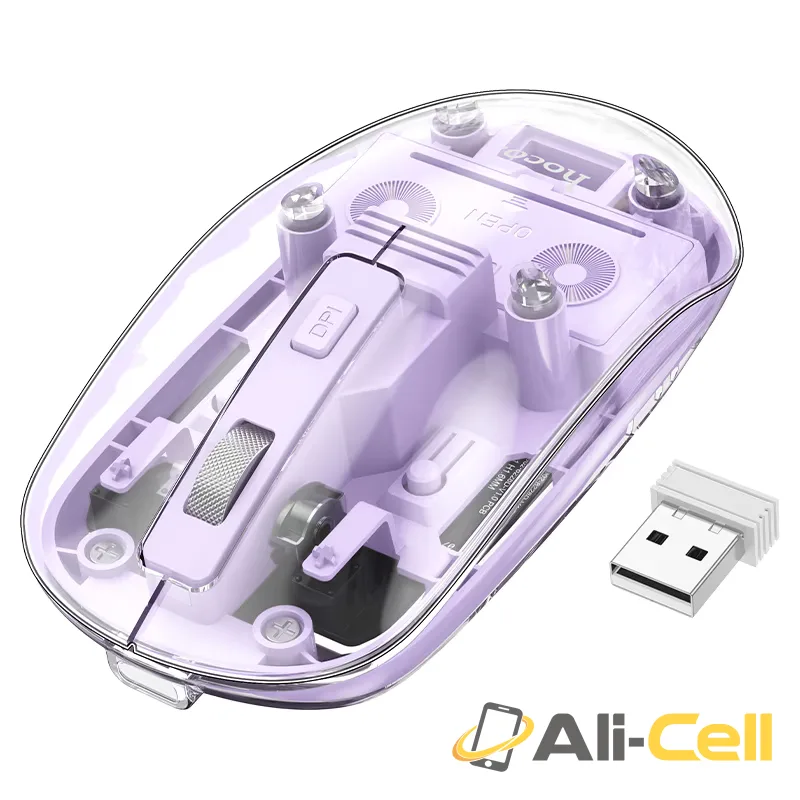 Wireless mouse “GM29 Mysterious” 2.4G / BT (Gm29 Romantic Purple)