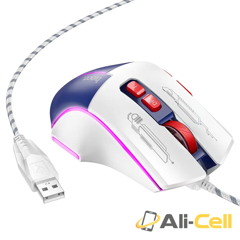 Wired mouse “GM31 Overlord” gaming (Gm31 Black Yellow) — 3