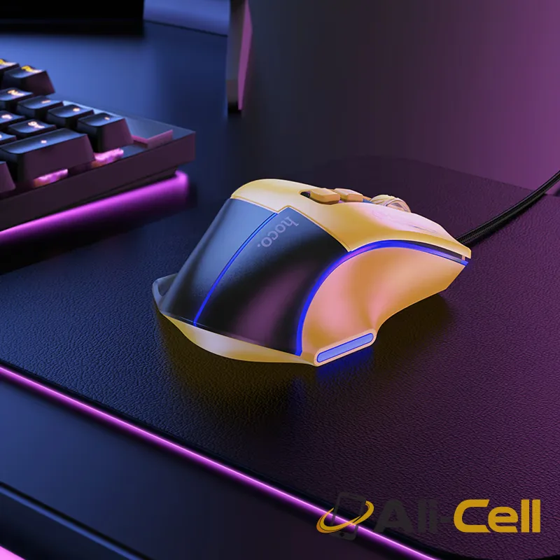 Wired mouse “GM31 Overlord” gaming (Gm31 Black Yellow) — 8