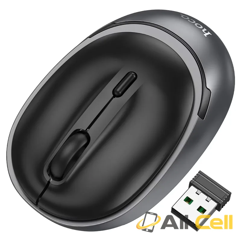 Wireless mouse “GM34 Nuevo” 2.4G / BT (Gm34 Black Metal Grey) — 2