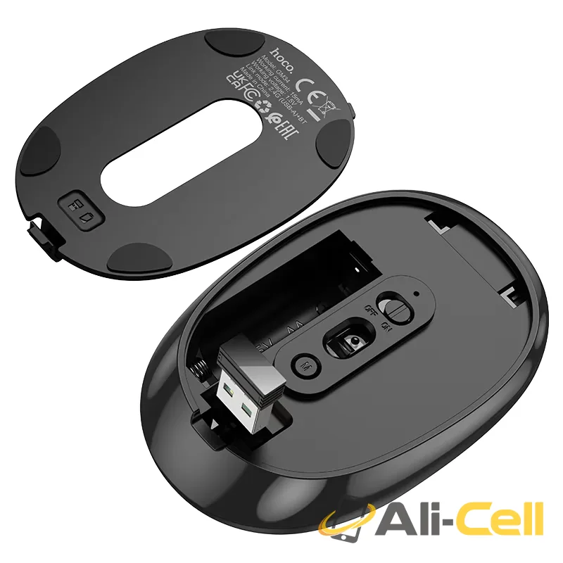 Wireless mouse “GM34 Nuevo” 2.4G / BT (Gm34 Grey White) — 5