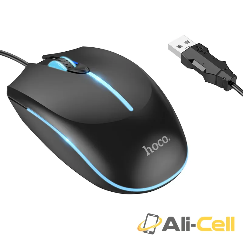 Wired mouse “GM37 Wonderful” gaming (Gm37 Black)