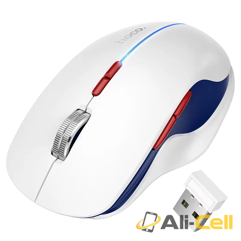 Wireless mouse “GM40 Dixon” 2.4G / BT (Gm40 Space White) — 2