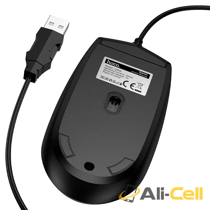 Wired mouse “GM50 League” (Gm50 Black) — 5