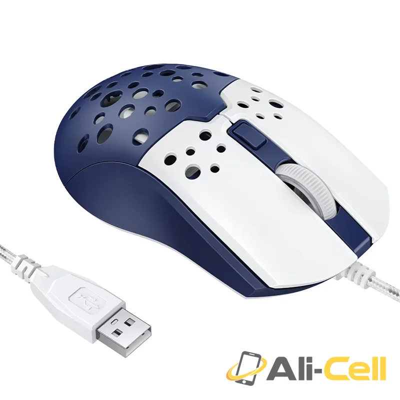 Wired mouse “GM51 Sky” gaming (Gm51 Black Yellow) — 3