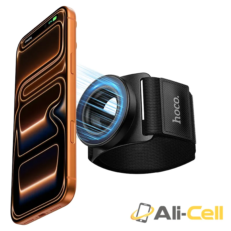 Wrist or arm phone magnetic holder “GT20” (Gt20 Black) — 3