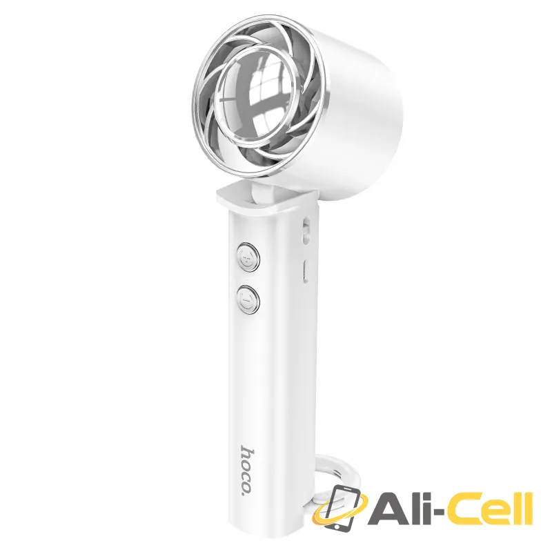 Portable fan “HX61 Exquisite” handheld and desktop (Hx61 White) — 2